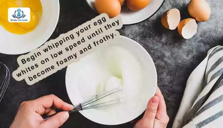 Can You Whip Egg Whites in a Blender? Blending vs. Whisking Egg Whites