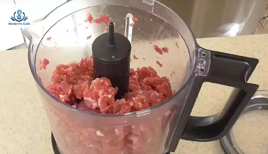 Does a blender need special blades to grind meat?