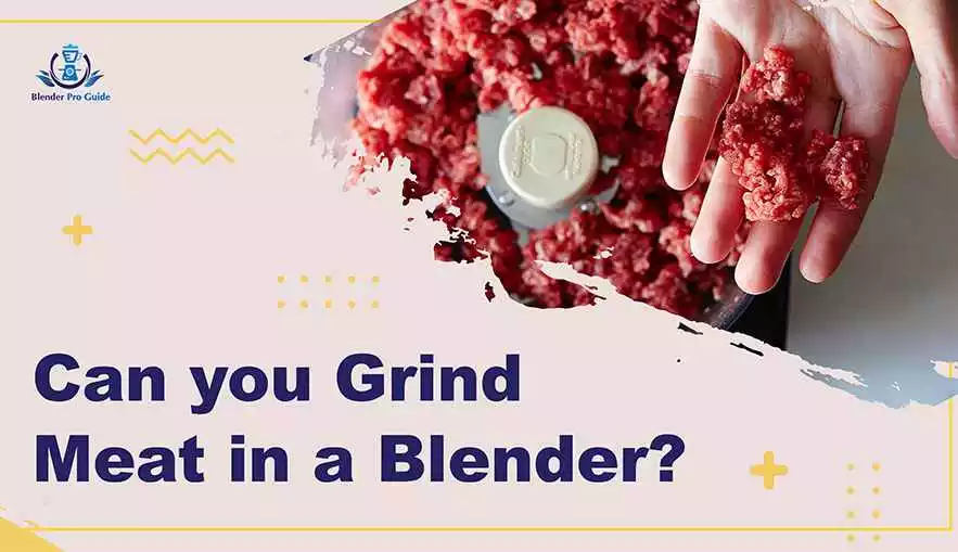 Can you Grind Meat in a Blender?