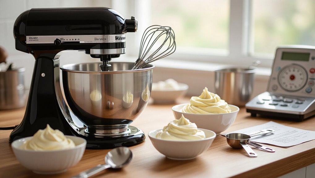 frosting type and attachments