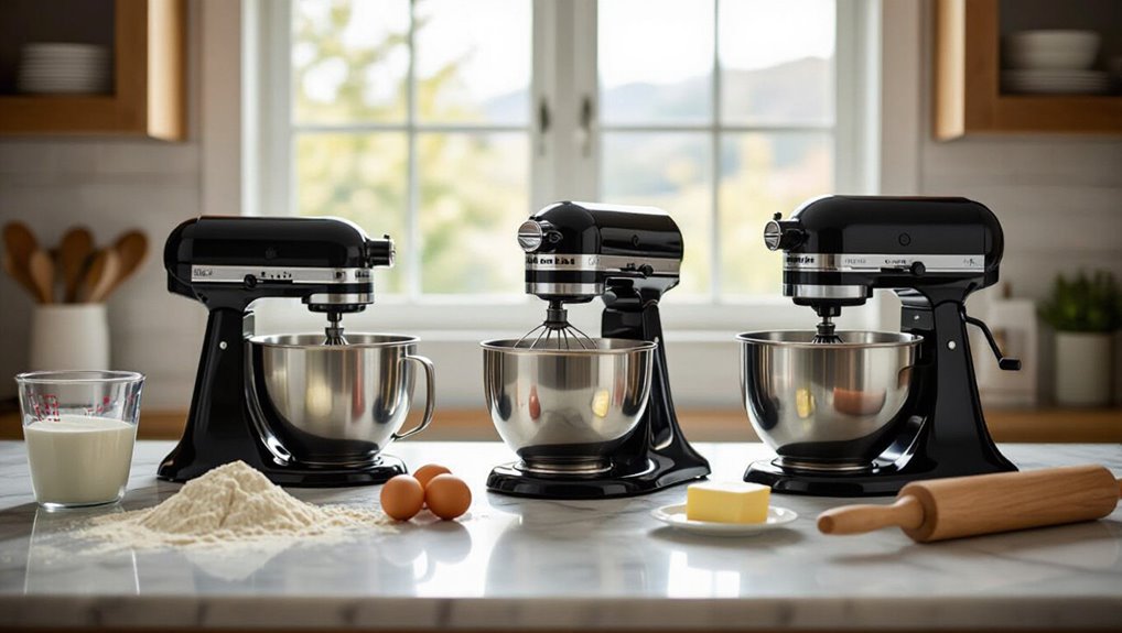 match mixer to baking