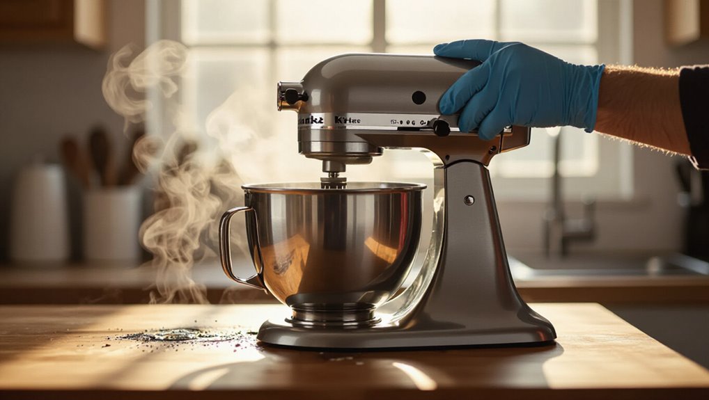 prevent kitchenaid mixer overheating