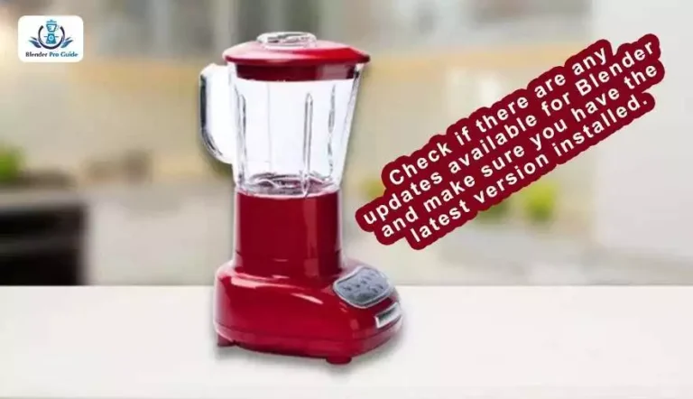 Why is my blender leaking? Know the reason and how to fix